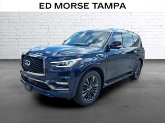 Used 2021 INFINITI QX80 Premium Select w/ Cargo Package RWD video 1