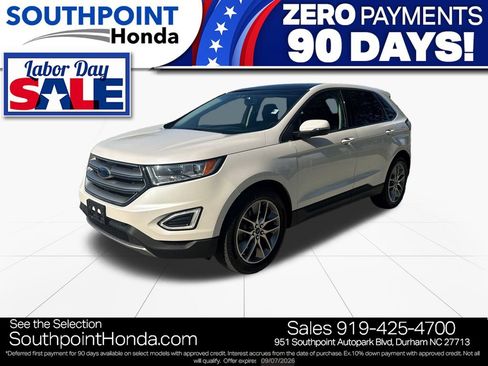 Used 2015 Ford Edge Titanium w/ Equipment Group 301A AWD/4WD image 3