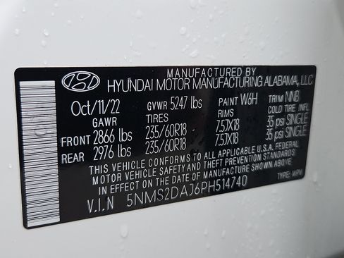 Used 2023 Hyundai Santa Fe SEL w/ Cargo Package AWD/4WD image 27