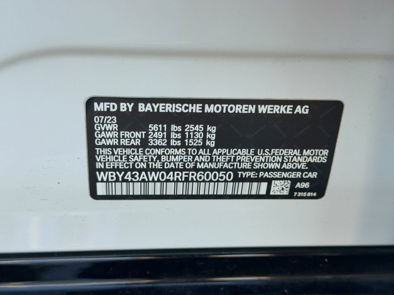 Certified 2024 BMW i4 eDrive35 w/ M Sport Package RWD image 31