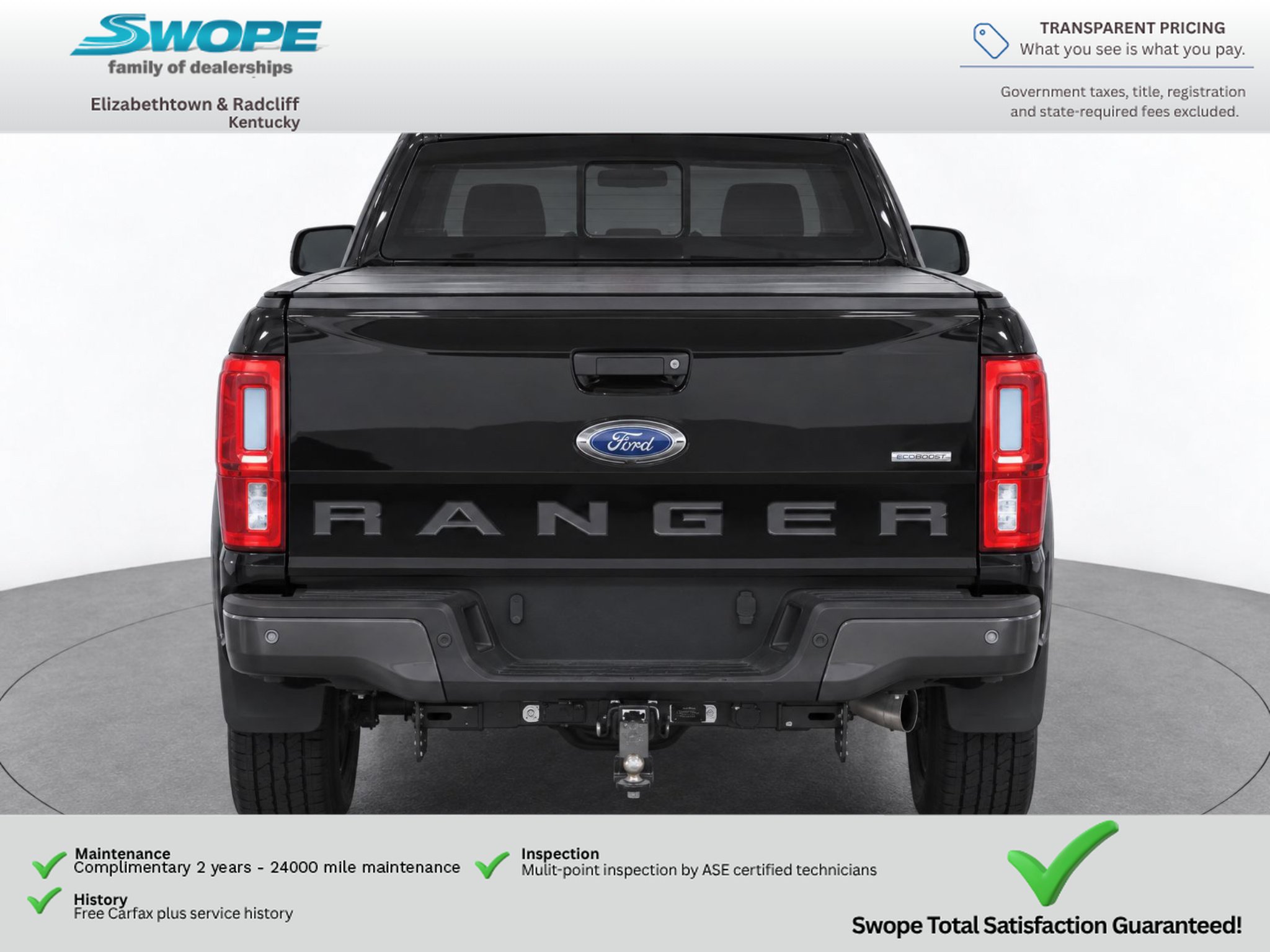 Used 2019 Ford Ranger XLT w/ Equipment Group 302A Luxury RWD image 6