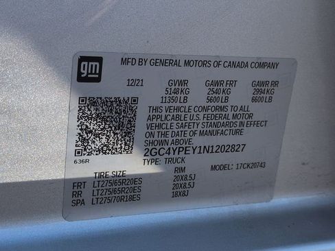 Used 2022 Chevrolet Silverado 2500 LTZ w/ LTZ Convenience Package image 32