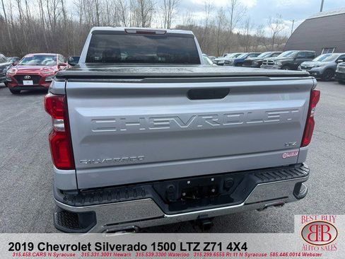 Used 2019 Chevrolet Silverado 1500 LTZ w/ Z71 Off-Road Package AWD/4WD image 4