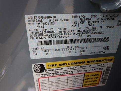 New 2026 Ford Expedition Max Platinum AWD/4WD image 24
