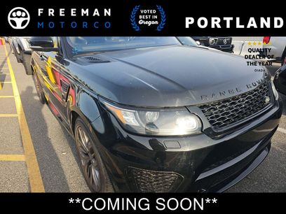 Used 2016 Land Rover Range Rover Sport SVR