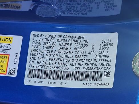 Used 2024 Honda Civic Sport image 26