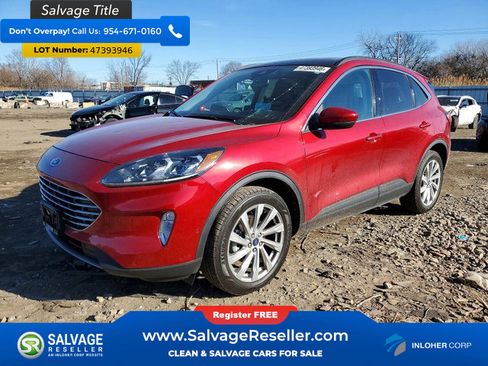 Used 2021 Ford Escape Titanium w/ Titanium Elite Package image 1
