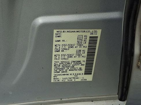 Used 2011 Nissan Pathfinder SV AWD/4WD image 29