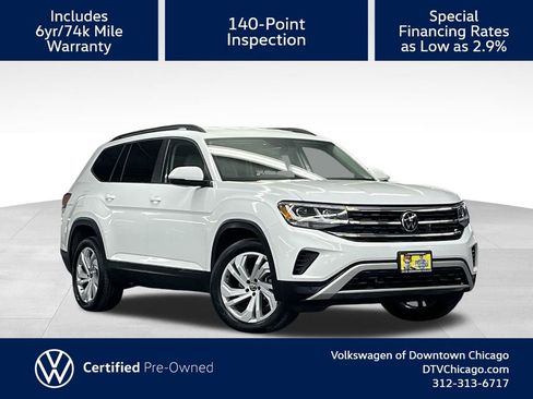 Certified 2023 Volkswagen Atlas SE AWD/4WD image 1