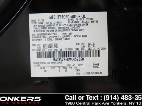 Used 2021 Ford EcoSport Titanium image 58