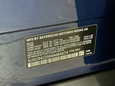 Used 2022 BMW X5 sDrive40i w/ Premium Package image 23