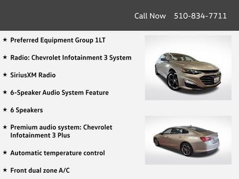 Used 2022 Chevrolet Malibu LT FWD image 4