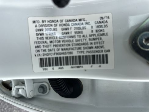 Used 2016 Honda Civic Touring image 35