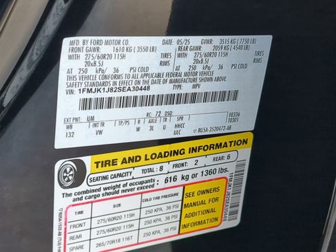 Certified 2025 Ford Expedition Max Active AWD/4WD image 77