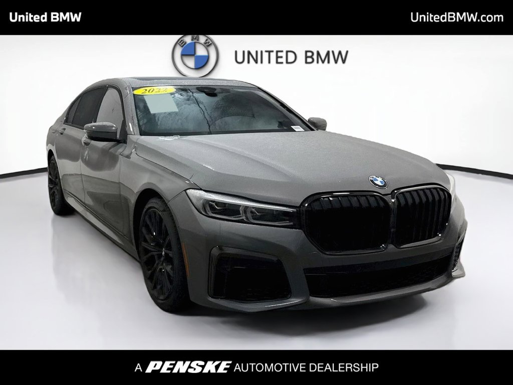 Used 2022 BMW 750i xDrive w/ Executive Package AWD/4WD image 3