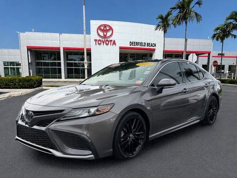 Certified 2022 Toyota Camry XSE w/ Navigation Package FWD image 3