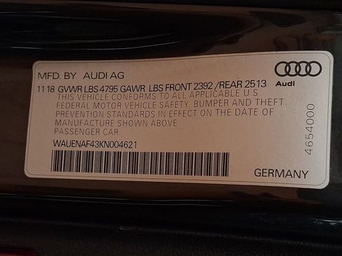Used 2019 Audi A4 2.0T Premium Plus w/ Premium Plus Package AWD/4WD image 25