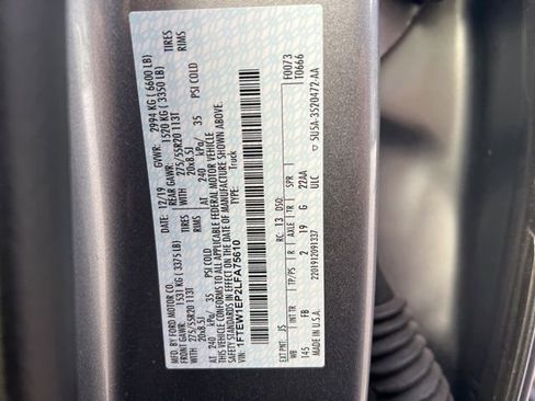 Used 2020 Ford F150 XLT w/ Equipment Group 302A Luxury AWD/4WD image 22