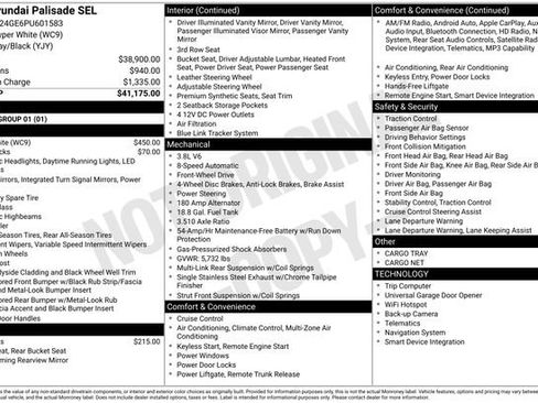 Used 2023 Hyundai Palisade SEL FWD image 2