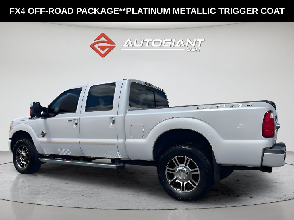 Used 2013 Ford F350 Platinum w/ FX4 Off Road Pkg AWD/4WD image 4