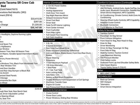 Used 2022 Toyota Tacoma SR image 19