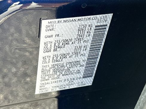 Used 2026 INFINITI QX60 Luxe w/ Cargo Package FWD image 32