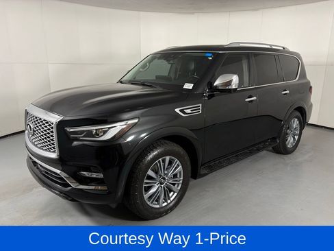 Used 2023 INFINITI QX80 Luxe w/ Cargo Package RWD image 5