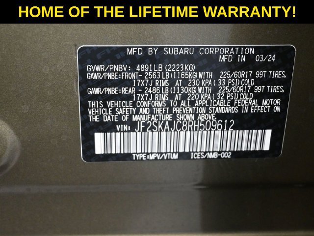 Used 2024 Subaru Forester Wilderness AWD/4WD image 66