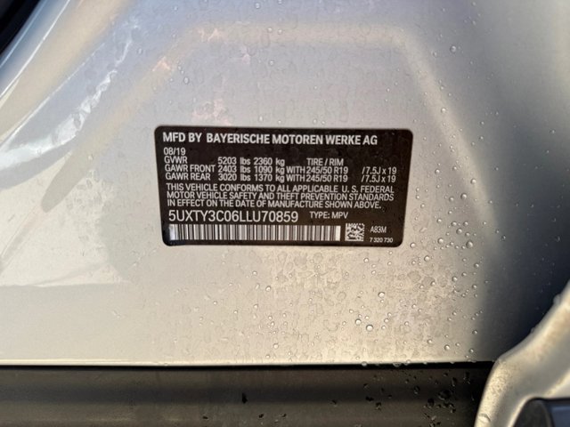 Used 2020 BMW X3 sDrive30i w/ Premium Package RWD image 27