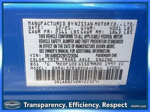 Certified 2022 Nissan Sentra SV w/ All-Weather Package image 31