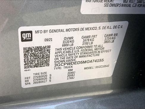 Used 2021 Chevrolet Silverado 1500 RST w/ Bed Protection Package RWD image 34