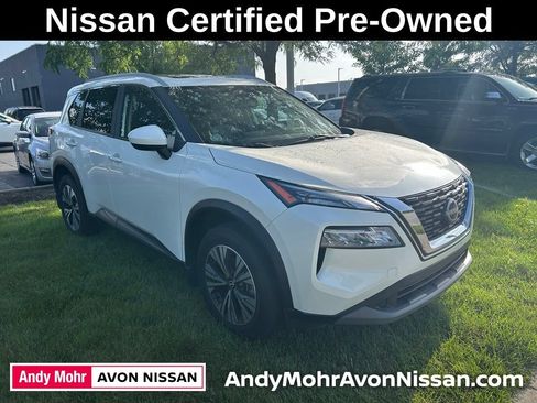 Certified 2023 Nissan Rogue SV w/ SV Premium B Package AWD/4WD image 1
