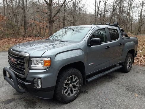 Used 2021 GMC Canyon AT4 w/ Driver Alert Package image 1