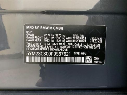 Used 2023 BMW XM AWD/4WD image 36