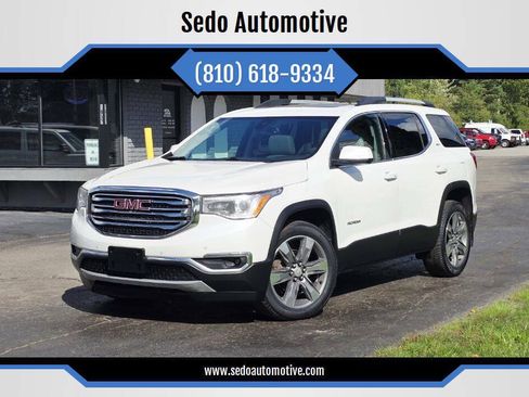 Used 2018 GMC Acadia SLT w/ LPO, Floor Liner Package AWD/4WD image 1