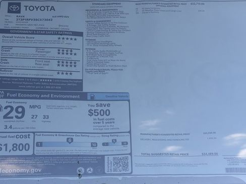 New 2025 Toyota RAV4 XLE image 24