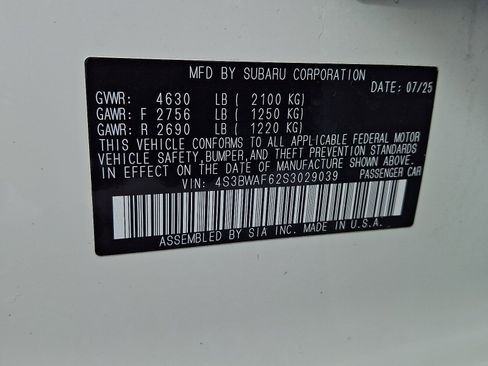 Certified 2025 Subaru Legacy Premium image 27