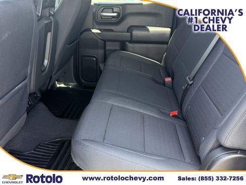 Used 2025 Chevrolet Silverado 1500 Custom w/ Turbomax Blackout Package AWD/4WD image 13
