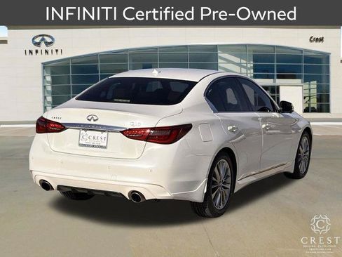 Certified 2023 INFINITI Q50 Luxe w/ Cargo Package RWD image 4