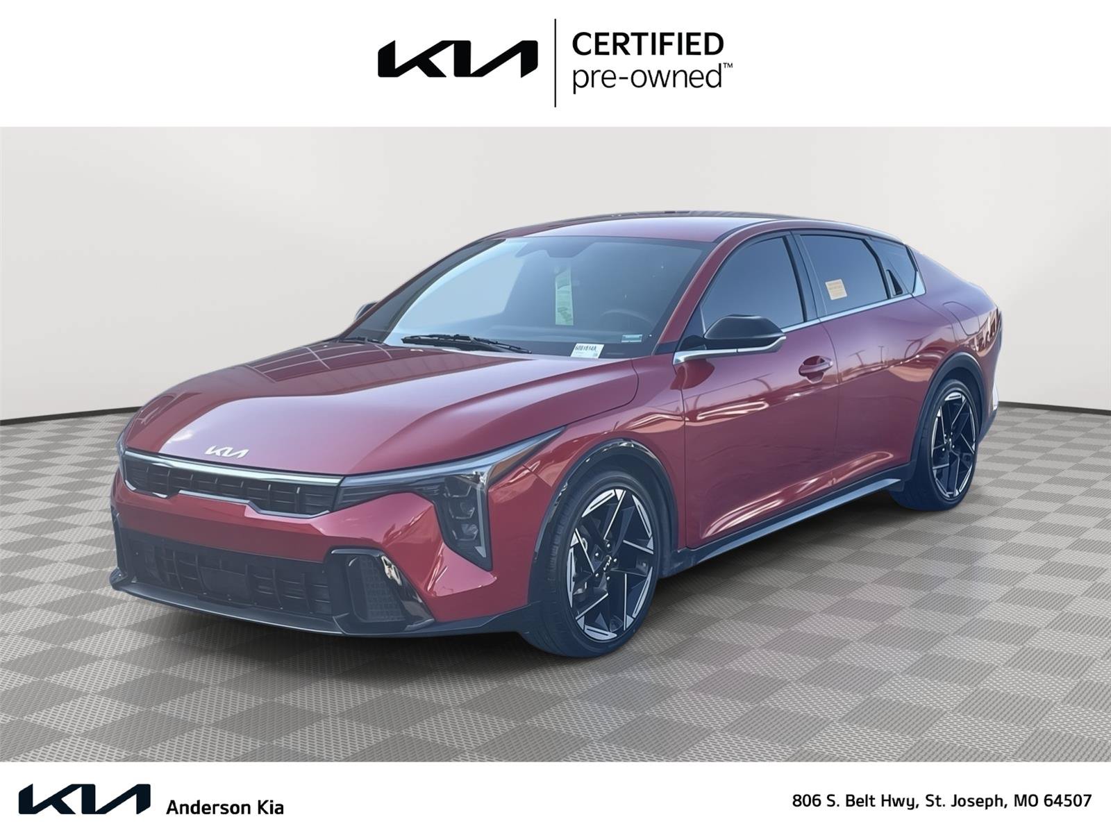 Certified 2025 Kia K4 GT-Line Turbo FWD image 1