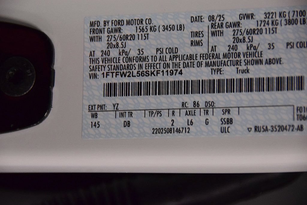 New 2025 Ford F150 STX w/ Equipment Group 200A AWD/4WD image 16