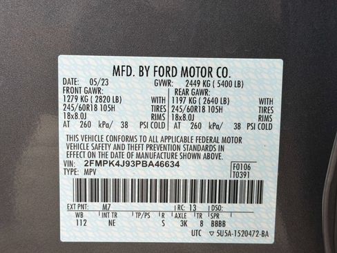 Used 2023 Ford Edge SEL AWD/4WD image 33