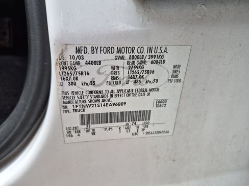 Used 2004 Ford F250 XL AWD/4WD image 24