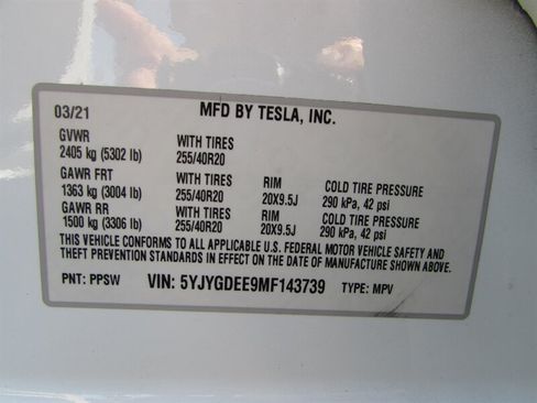 Used 2021 Tesla Model Y Long Range AWD/4WD image 24