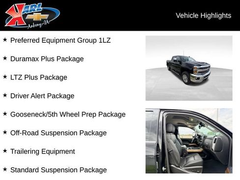 Used 2019 Chevrolet Silverado 3500 LTZ w/ Duramax Plus Package AWD/4WD image 2