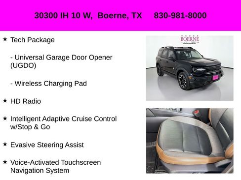 Used 2023 Ford Bronco Sport Outer Banks w/ Tech Package image 20