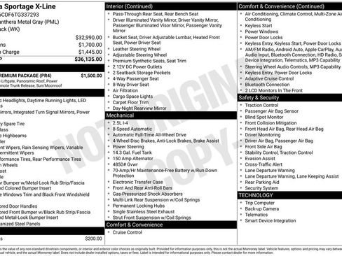 New 2026 Kia Sportage X-Line w/ X-Line Premium Package image 35