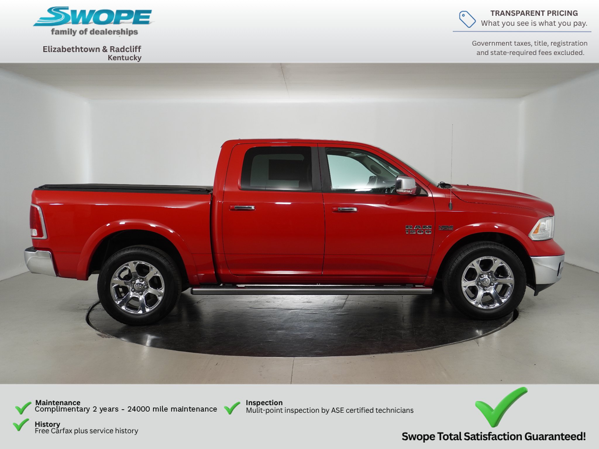 Used 2015 RAM 1500 Laramie w/ Convenience Group AWD/4WD image 2
