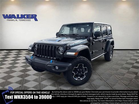 Used 2022 Jeep Wrangler Unlimited Rubicon 4xe image 1