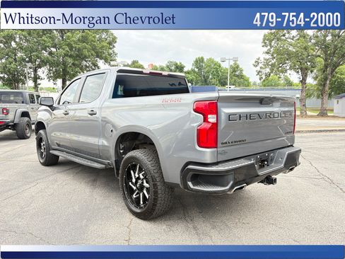 Used 2021 Chevrolet Silverado 1500 Custom Trail Boss w/ LPO, Dark Essentials Package AWD/4WD image 7